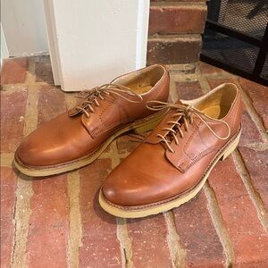 Frye Men's Brown Leather Jim Oxford Shoes Size 7.5